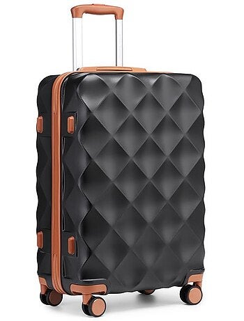 Valise cabine - 55x35x21 cm rigide 34 l tsa - british traveller