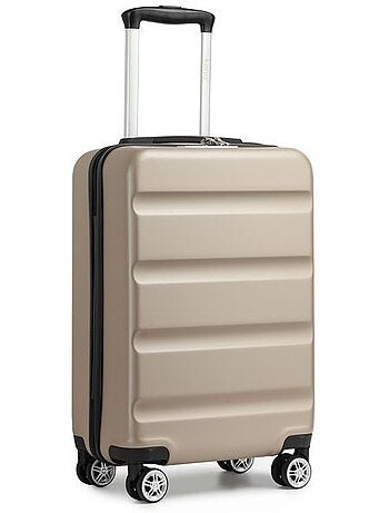 Valise cabine - 55x35x22 cm, rigide abs + pc, 4 roues, serrure tsa - kono