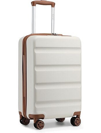 Valise cabine - 55x35x22 cm, rigide abs + pc, 4 roues, serrure tsa - kono
