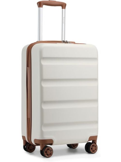 Valise cabine - 55x35x22 cm, rigide abs + pc, 4 roues, serrure tsa - kono - Kiabi Valise cabine - 55x35x22 cm, rigide abs + pc, 4 roues, serrure tsa - kono - Kiabi