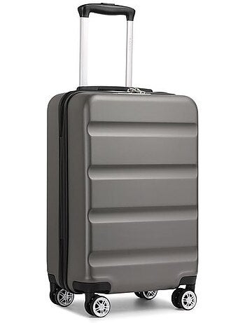 Valise cabine - 55x35x22 cm, rigide abs + pc, 4 roues, serrure tsa - kono