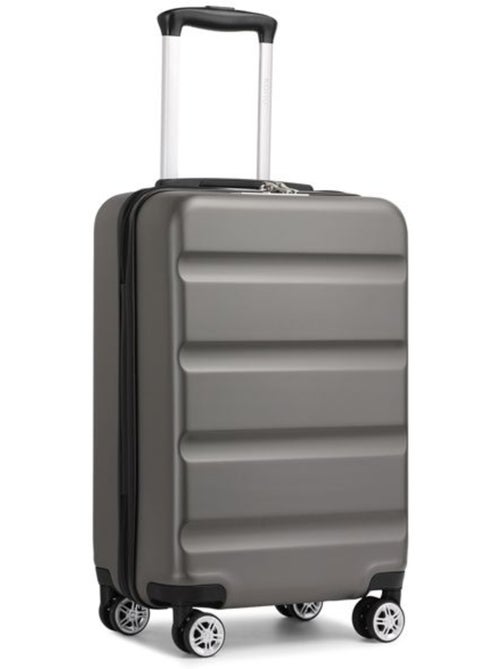 Valise cabine - 55x35x22 cm, rigide abs + pc, 4 roues, serrure tsa - kono - Kiabi Valise cabine - 55x35x22 cm, rigide abs + pc, 4 roues, serrure tsa - kono - Kiabi