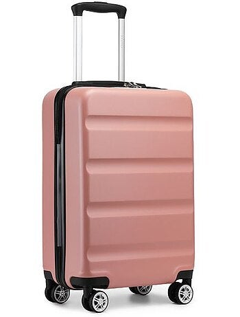 Valise cabine - 55x35x22 cm, rigide abs + pc, 4 roues, serrure tsa - kono