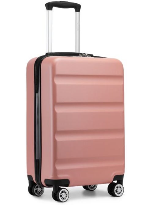 Valise cabine - 55x35x22 cm, rigide abs + pc, 4 roues, serrure tsa - kono - Kiabi Valise cabine - 55x35x22 cm, rigide abs + pc, 4 roues, serrure tsa - kono - Kiabi