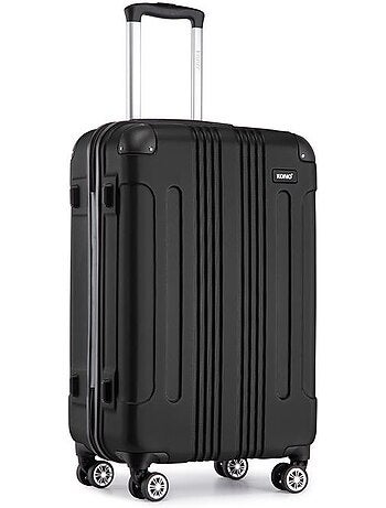 Valise cabine - 55x36x21.5 cm abs 4 roulettes - kono