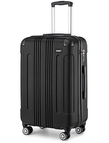Valise cabine - 55x36x21.5 cm abs 4 roulettes - kono