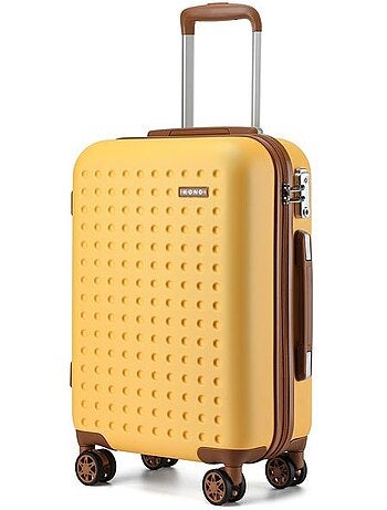 Valise cabine - 55x38x19 cm abs+pc 4 roulettes serrure tsa - kono