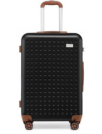 Valise cabine - 55x38x19.5 cm abs+pc 4 roulettes serrure tsa - kono