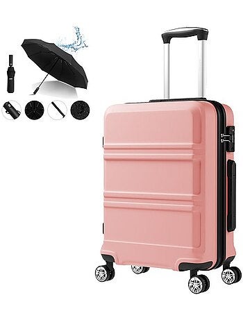 Valise cabine - 55x38x20 cm abs 4 roulettes - kono