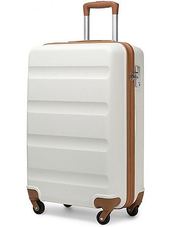 Valise cabine - 55x38x20 cm abs + pc 33 l à code - kono