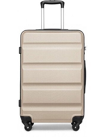 Valise cabine - 55x38x20 cm, rigide abs, 4 roues, serrure tsa - kono