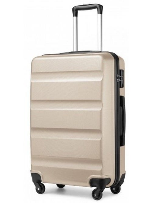 Valise cabine - 55x38x20 cm, rigide abs, 4 roues, serrure tsa - kono - Kiabi Valise cabine - 55x38x20 cm, rigide abs, 4 roues, serrure tsa - kono - Kiabi
