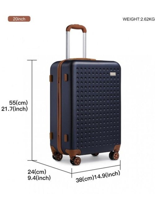 Valise cabine - 55x38x24 cm abs 40 l tsa - kono - Kiabi Valise cabine - 55x38x24 cm abs 40 l tsa - kono - Kiabi
