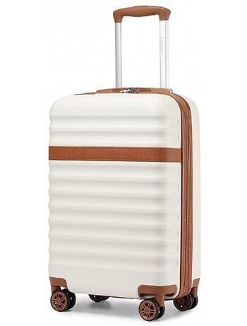 Valise cabine - 55x39x20 cm abs+pc 4 roulettes serrure tsa - kono