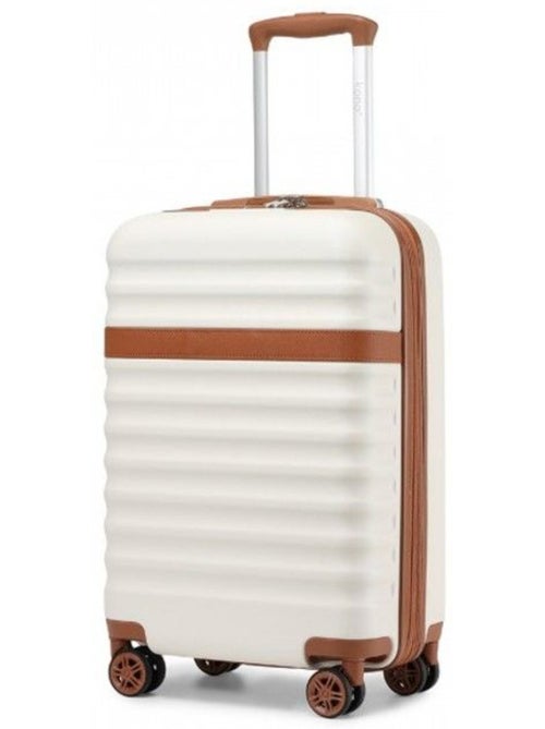 Valise cabine - 55x39x20 cm abs+pc 4 roulettes serrure tsa - kono - Kiabi Valise cabine - 55x39x20 cm abs+pc 4 roulettes serrure tsa - kono - Kiabi