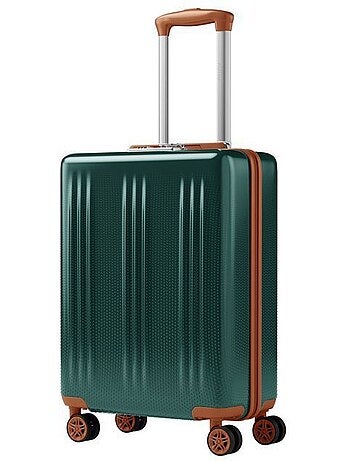 Valise cabine - 55x39x20 cm abs+pc 4 roulettes serrure tsa - kono