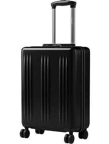 Valise cabine - 55x39x20 cm, rigide abs + pc, 4 roues 360°, serrure tsa - kono