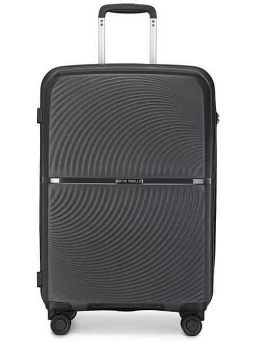 Valise cabine - 55x40.5x22.5 cm polypropylène 4 roulettes serrure tsa - british traveller - Kiabi Valise cabine - 55x40.5x22.5 cm polypropylène 4 roulettes serrure tsa - british traveller - Kiabi
