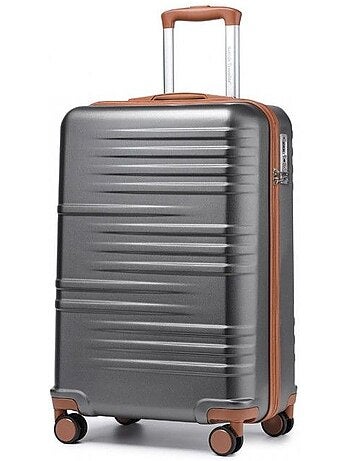 Valise cabine - 55x40x20 cm abs + pc 33 l tsa - british traveller