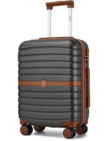 Valise cabine - 55x40x20 cm abs+pc 4 roulettes serrure tsa - kono
