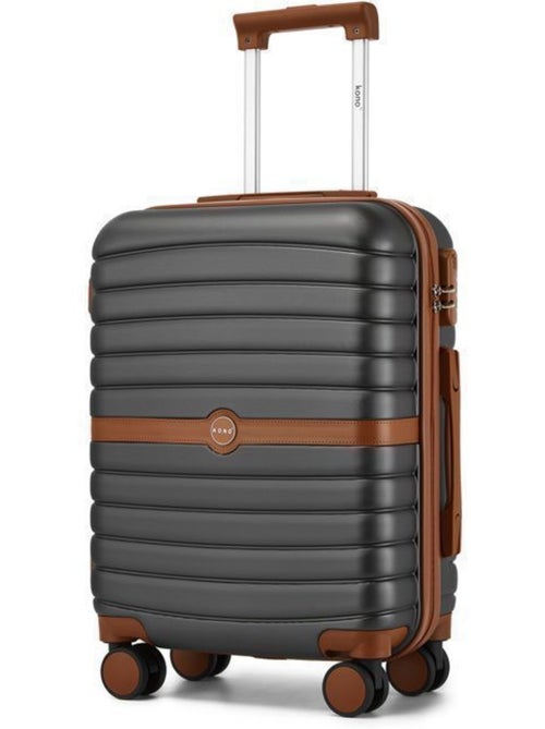 Valise cabine - 55x40x20 cm abs+pc 4 roulettes serrure tsa - kono - Kiabi Valise cabine - 55x40x20 cm abs+pc 4 roulettes serrure tsa - kono - Kiabi