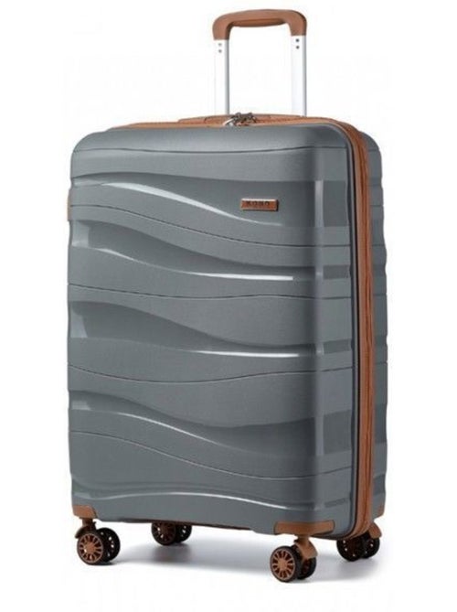 Valise cabine - 55x40x20 cm polypropylène 4 roulettes serrure tsa - kono - Kiabi