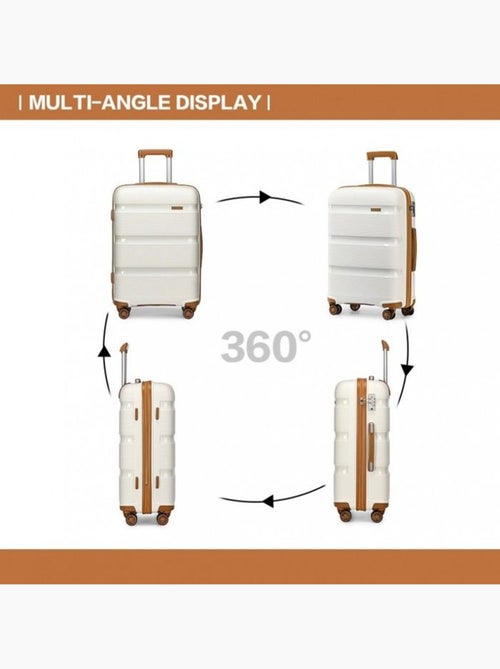 Valise cabine - 55x40x20 cm pp 100 l tsa - kono - Kiabi Valise cabine - 55x40x20 cm pp 100 l tsa - kono - Kiabi