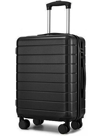 Valise cabine - 55x40x20 cm, rigide abs, 4 roues, serrure à code - kono