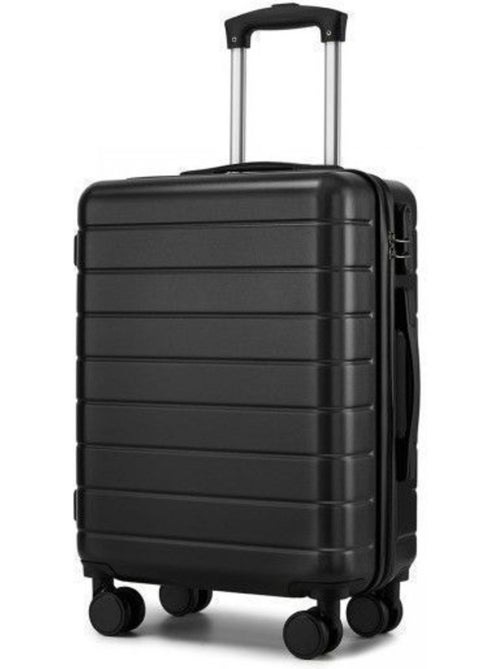 Valise cabine - 55x40x20 cm, rigide abs, 4 roues, serrure à code - kono - Kiabi Valise cabine - 55x40x20 cm, rigide abs, 4 roues, serrure à code - kono - Kiabi