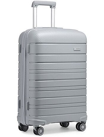 Valise cabine - 55x40x21 cm, rigide abs, 4 roues, serrure tsa - kono