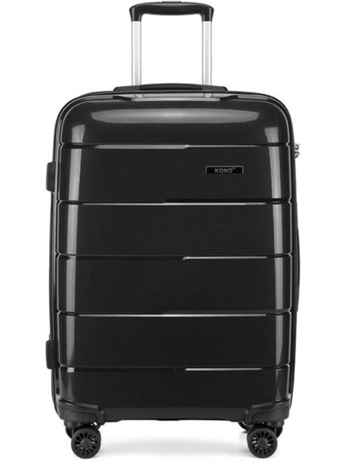 Valise cabine - 55x40x21 cm, rigide polypropylène (pp), 4 roues, serrure tsa - kono - Kiabi Valise cabine - 55x40x21 cm, rigide polypropylène (pp), 4 roues, serrure tsa - kono - Kiabi