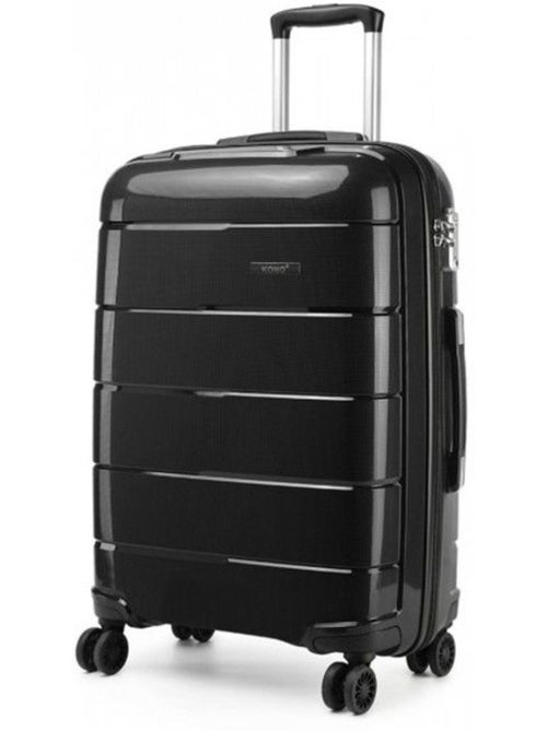 Valise cabine - 55x40x21 cm, rigide polypropylène (pp), 4 roues, serrure tsa - kono - Kiabi Valise cabine - 55x40x21 cm, rigide polypropylène (pp), 4 roues, serrure tsa - kono - Kiabi