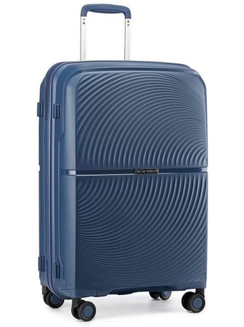 Valise cabine - 55x40x22 cm polypropylène 4 roulettes serrure tsa - british traveller - Kiabi Valise cabine - 55x40x22 cm polypropylène 4 roulettes serrure tsa - british traveller - Kiabi