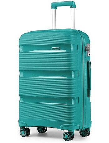 Valise cabine - 56x39x23 cm abs 4 roulettes serrure tsa - kono