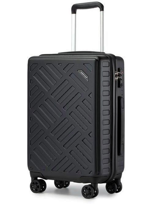 Valise cabine - 64.5x42.5x25.5 cm rigide 4 roulettes serrure tsa - kono - Kiabi Valise cabine - 64.5x42.5x25.5 cm rigide 4 roulettes serrure tsa - kono - Kiabi