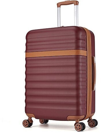 Valise cabine - 65x43.5x25 cm abs+pc 4 roulettes serrure tsa - kono