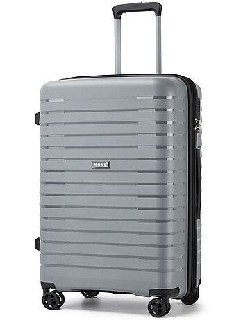 Valise cabine - 65x43.5x28.5 cm polypropylène 4 roulettes serrure tsa - kono