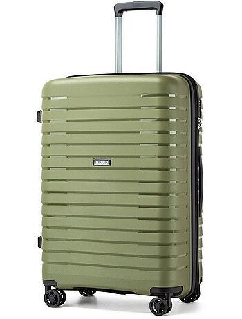 Valise cabine - 65x43.5x28.5 cm polypropylène 4 roulettes serrure tsa - kono