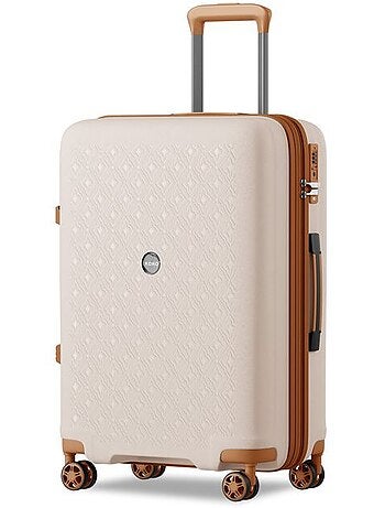 Valise cabine - 65x43.5x28.5 cm, polypropylène (pp), 4 roues, serrure tsa - kono