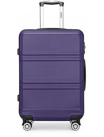 Valise cabine - 65x44x25.5 cm abs 4 roulettes serrure tsa - kono