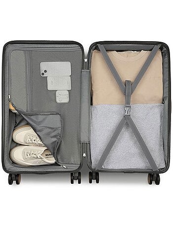Valise cabine - 66.5x40x30 cm abs+pc serrure tsa - kono