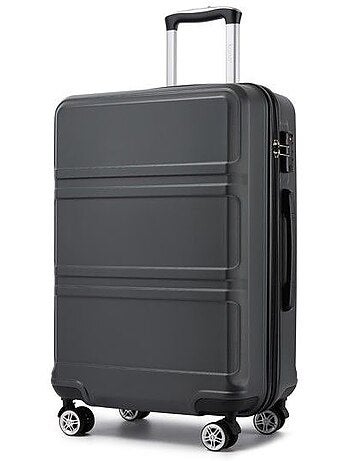 Valise cabine - 66x44x25.5 cm, rigide abs + pc, serrure tsa - kono