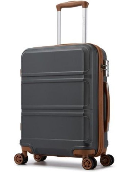 Valise cabine - 66x44x25.5 cm, rigide abs + pc, serrure tsa - kono - Kiabi Valise cabine - 66x44x25.5 cm, rigide abs + pc, serrure tsa - kono - Kiabi
