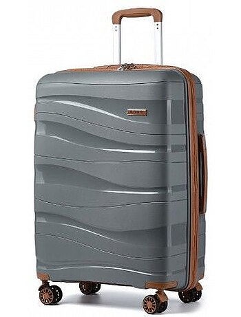 Valise cabine - 66x46x26 cm polypropylène 4 roulettes serrure tsa - kono