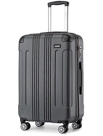 Valise cabine - 67x44.5x26 cm abs+pc 4 roulettes - kono