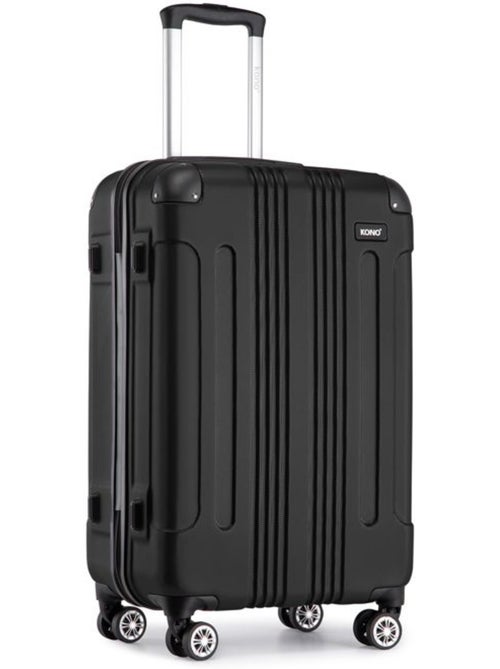 Valise cabine - 67×44.5×26 cm, rigide abs, 4 roues 360° - kono - Kiabi Valise cabine - 67×44.5×26 cm, rigide abs, 4 roues 360° - kono - Kiabi