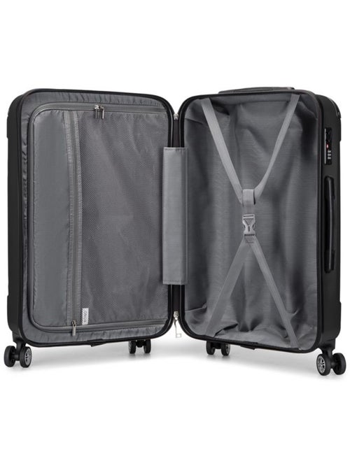 Valise cabine - 67×44.5×26 cm, rigide abs, 4 roues 360° - kono - Kiabi Valise cabine - 67×44.5×26 cm, rigide abs, 4 roues 360° - kono - Kiabi