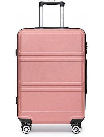 Valise cabine - 75x48x30 cm abs 4 roulettes serrure tsa - kono