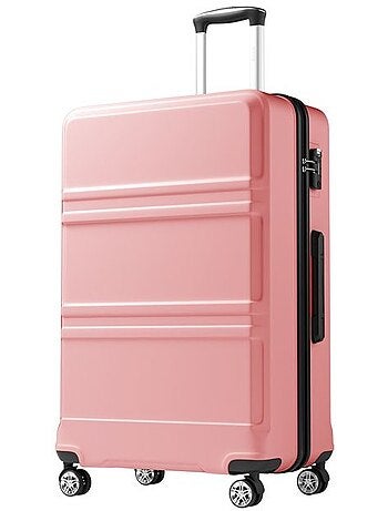 Valise cabine - 75x48x30 cm, rigide abs + pc, 4 roues, serrure tsa - kono