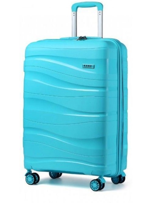 Valise cabine - 76x50x31 cm polypropylène 4 roulettes serrure tsa - kono - Kiabi Valise cabine - 76x50x31 cm polypropylène 4 roulettes serrure tsa - kono - Kiabi